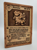 Giant Hardwood Pokémon Card - Blastoise